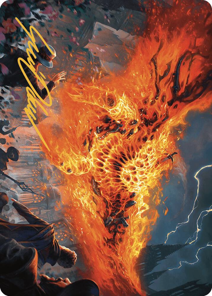 Havoc Eater Art Card (Gold-Stamped Signature) card image