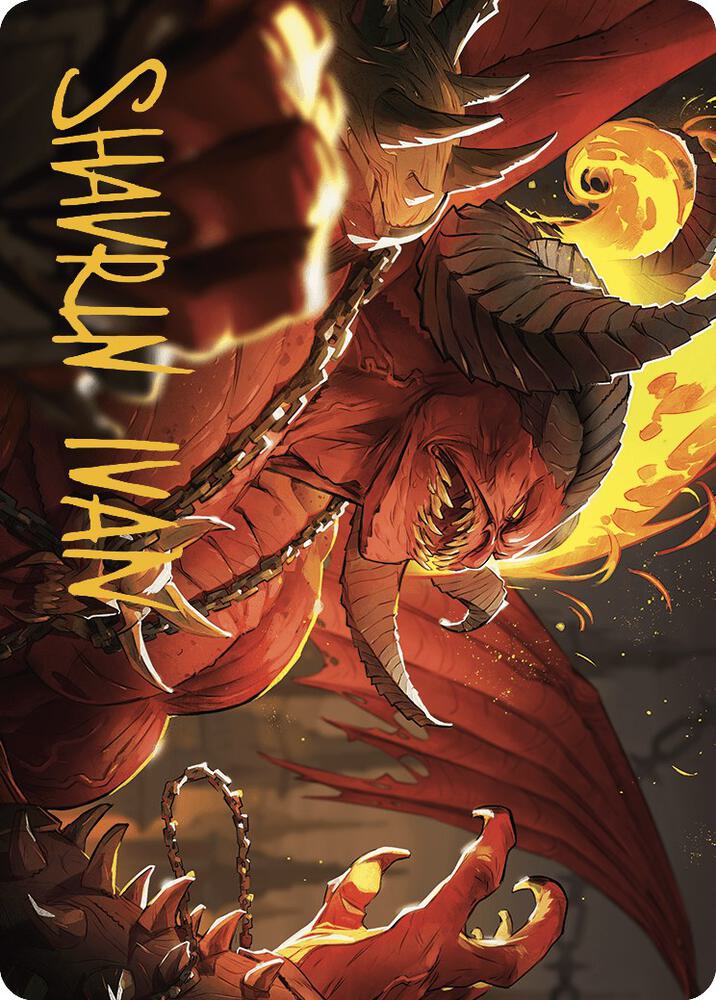 Rakdos, Patron of Chaos Art Card (45/49) (Gold-Stamped Signature) card image