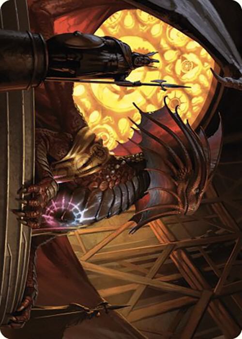 Niv-Mizzet, Guildpact Art Card (21/49) card image
