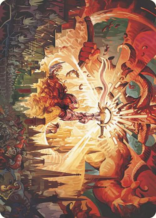 Warleader's Call Art Card (23/49) card image