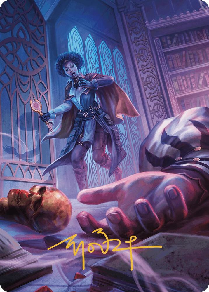 Deadly Complication Art Card (Gold-Stamped Signature) card image