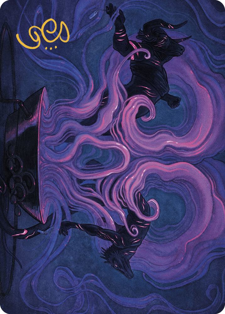 Macabre Reconstruction Art Card (Gold-Stamped Signature) card image