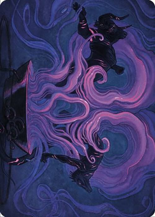 Macabre Reconstruction Art Card card image