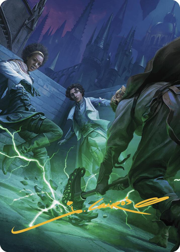 Fanatical Strength Art Card (Gold-Stamped Signature) card image