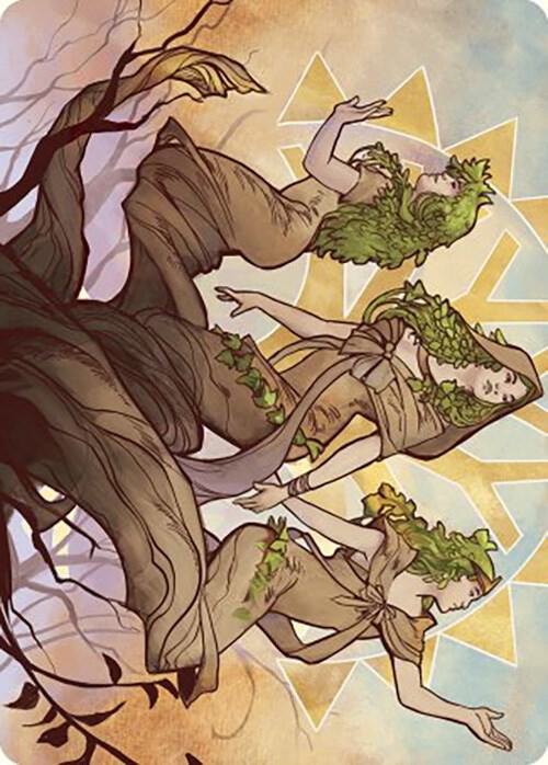 Trostani, Three Whispers Art Card card image