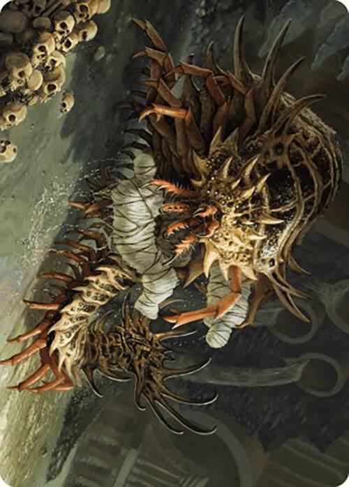 Rot Farm Mortipede Art Card card image