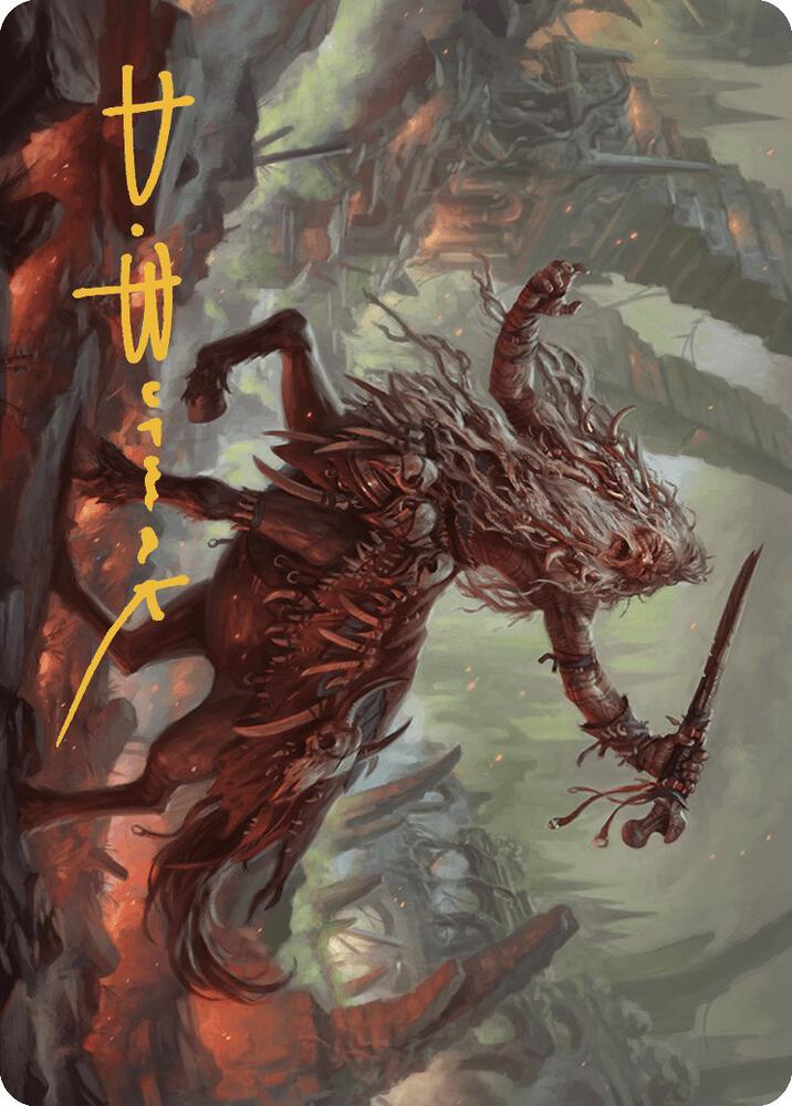 Yarus, Roar of the Old Gods Art Card (24/49) (Gold-Stamped Signature) card image