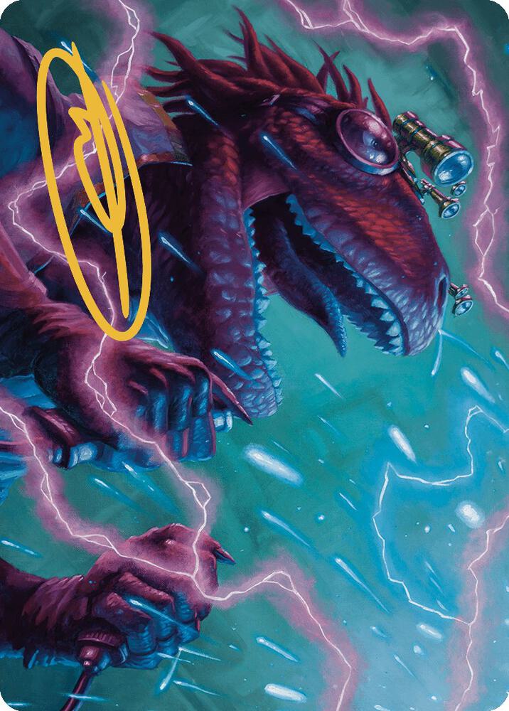 Kylox, Visionary Inventor Art Card (Gold-Stamped Signature) card image