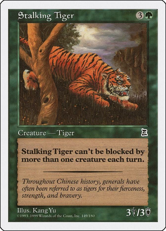 Stalking Tiger card image