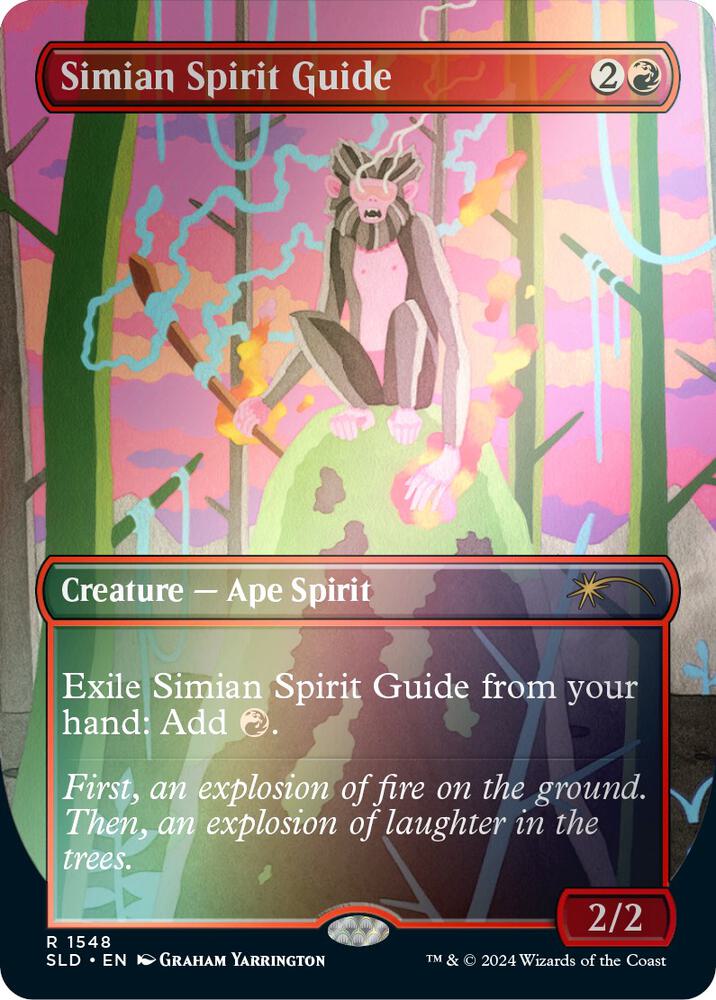 Simian Spirit Guide (Rainbow Foil) card image