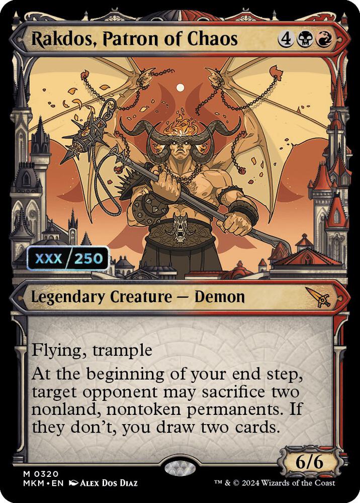 Rakdos, Patron of Chaos (Serial Numbered) card image