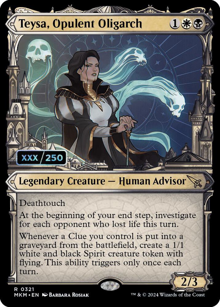 Teysa, Opulent Oligarch (Serial Numbered) card image