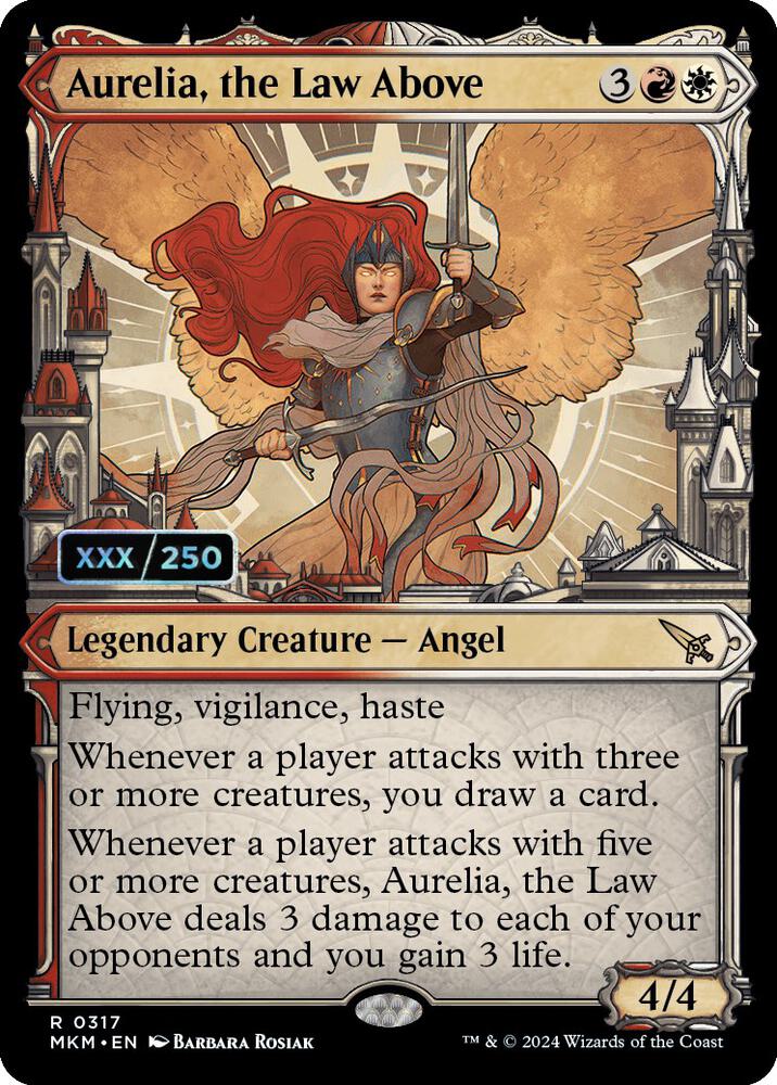 Aurelia, the Law Above (Serial Numbered) card image