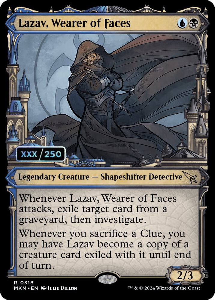Lazav, Wearer of Faces (Serial Numbered) card image