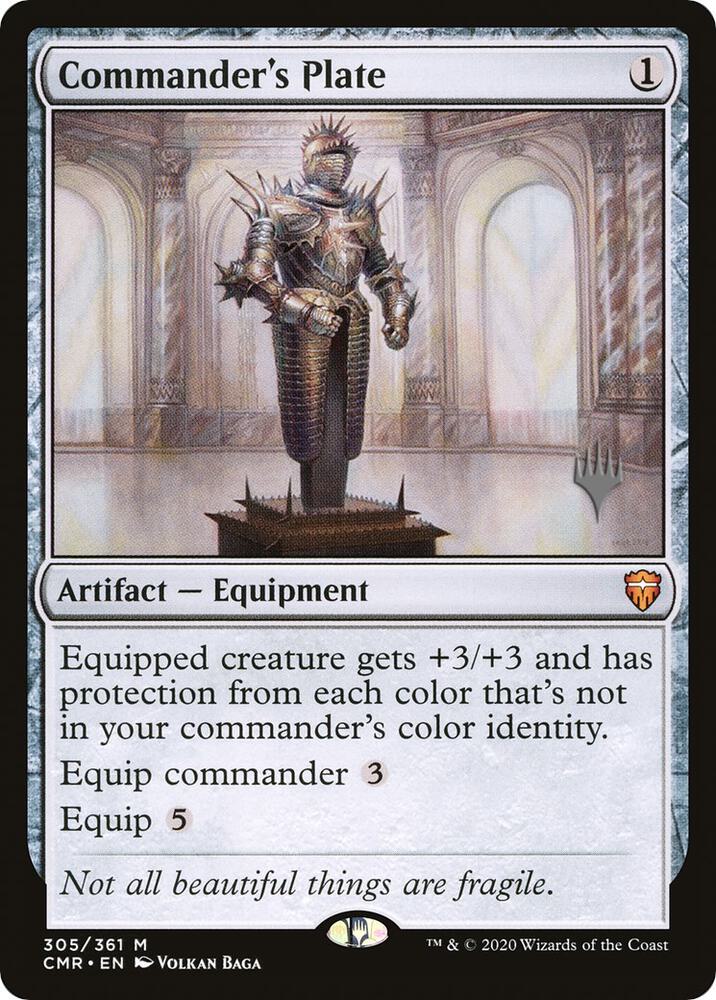 Commander's Plate card image