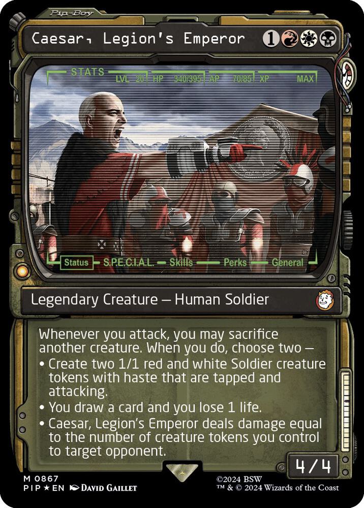 Caesar, Legion's Emperor (Showcase) (Surge Foil) card image