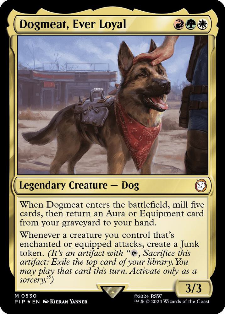 Dogmeat, Ever Loyal (Surge Foil) card image