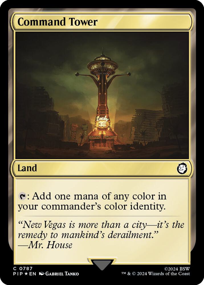 Command Tower (Surge Foil) card image