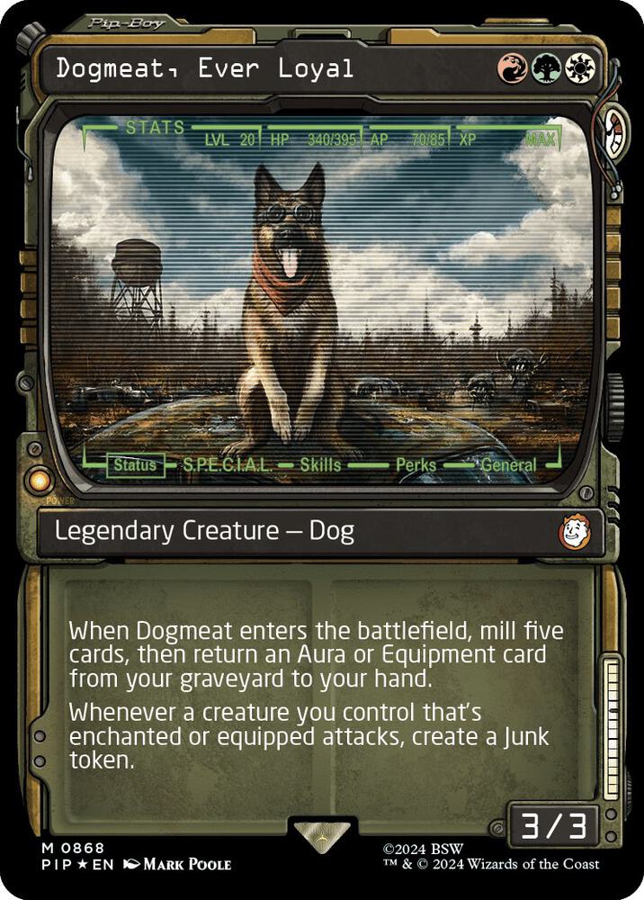 Dogmeat, Ever Loyal (Showcase) (Surge Foil) card image