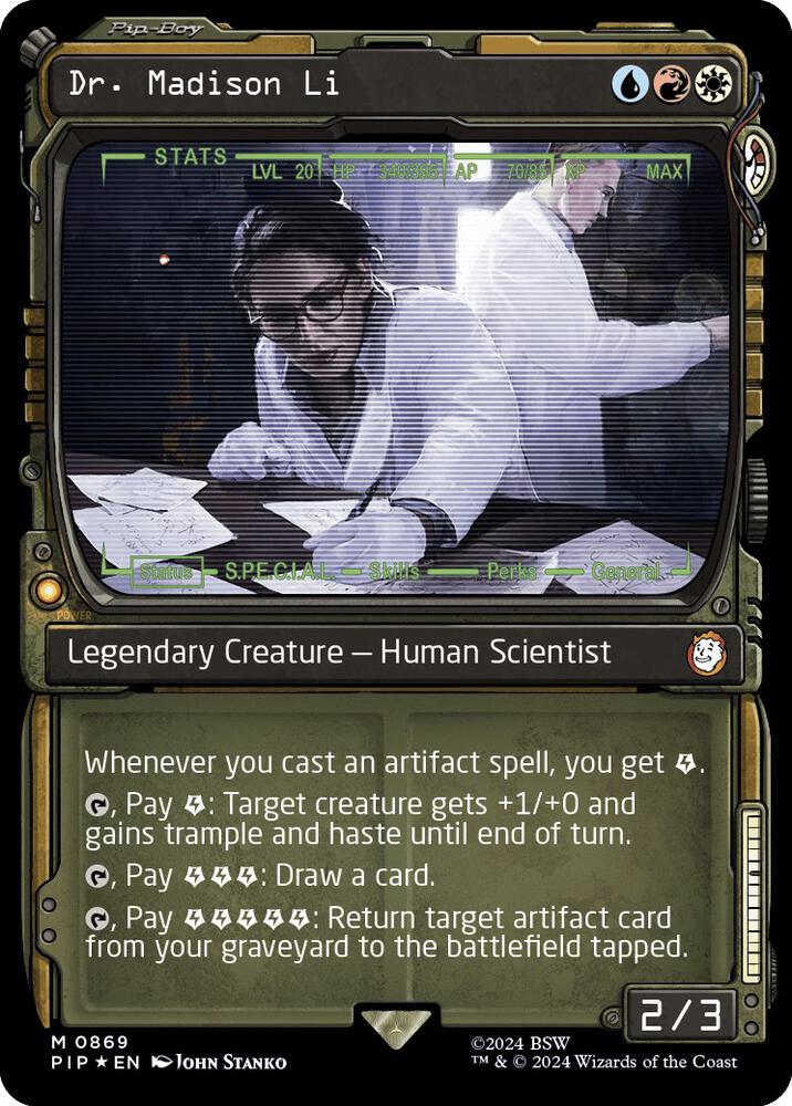 Dr. Madison Li (Showcase) (Surge Foil) card image