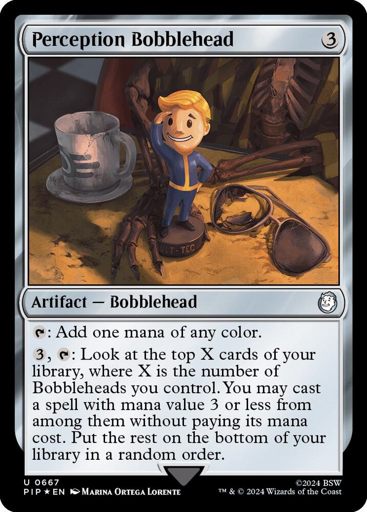 Perception Bobblehead (Surge Foil) card image