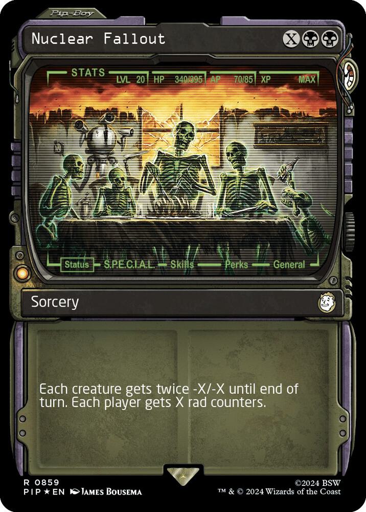 Nuclear Fallout (Showcase) (Surge Foil) card image