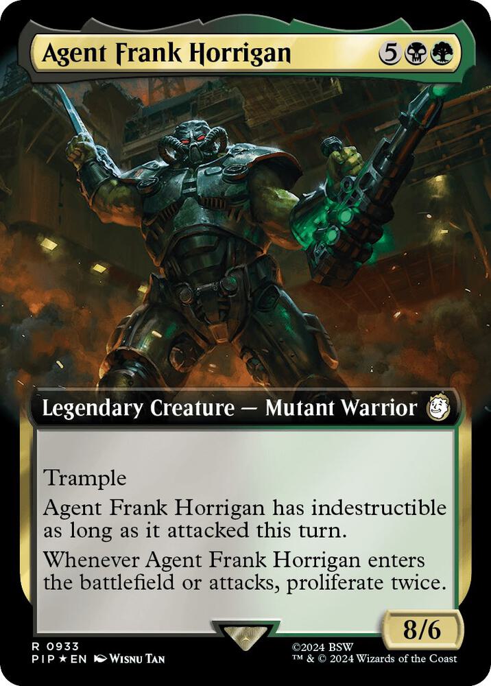 Agent Frank Horrigan (Extended Art) (Surge Foil) card image