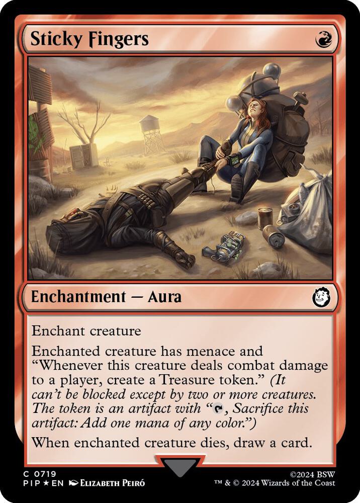 Sticky Fingers (Surge Foil) card image