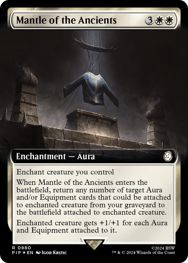 Mantle of the Ancients (Extended Art) (Surge Foil) card image