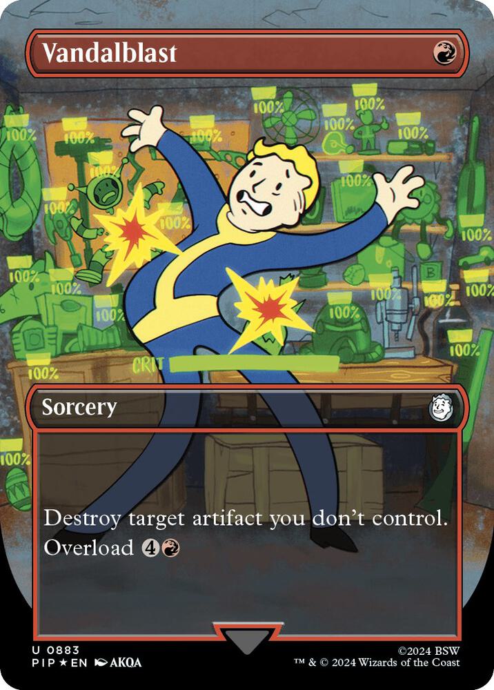 Vandalblast (Borderless) (Surge Foil) card image