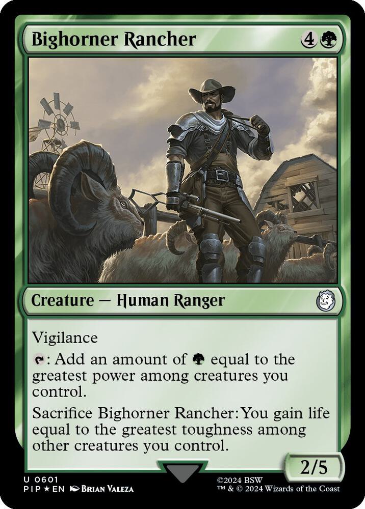 Bighorner Rancher (Surge Foil) card image