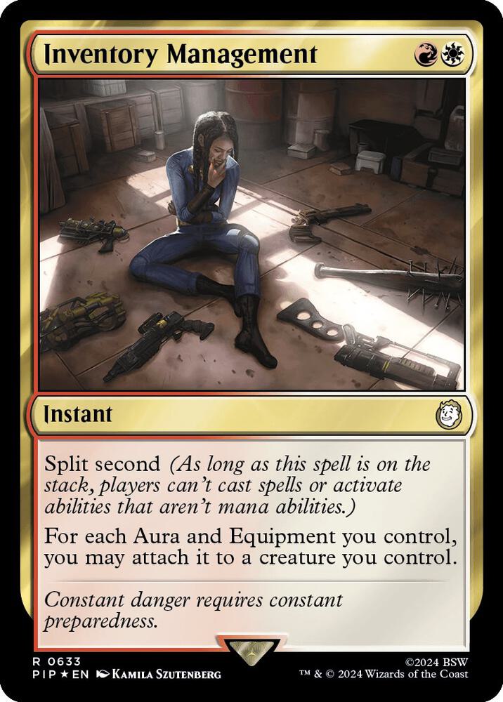 Inventory Management (Surge Foil) card image