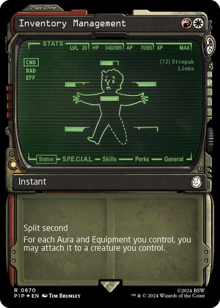 Inventory Management (Showcase) (Surge Foil) card image