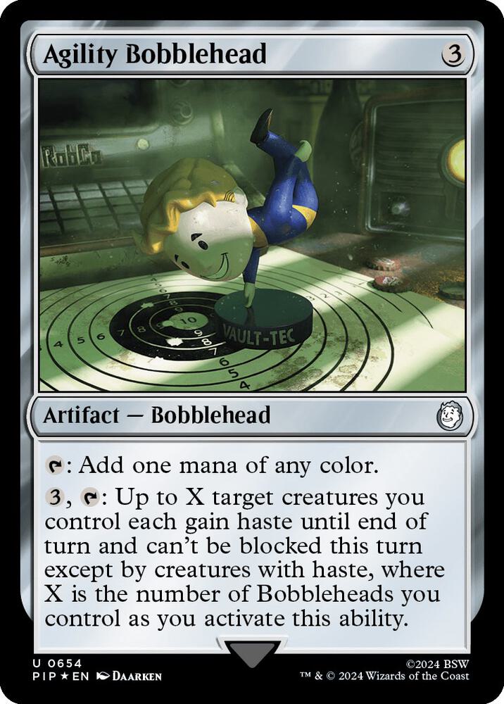 Agility Bobblehead (Surge Foil) card image