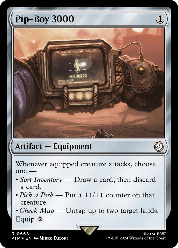 Pip-Boy 3000 (Surge Foil) card image
