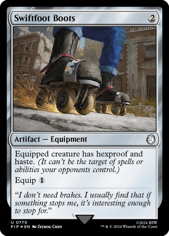 Swiftfoot Boots (Surge Foil) card image