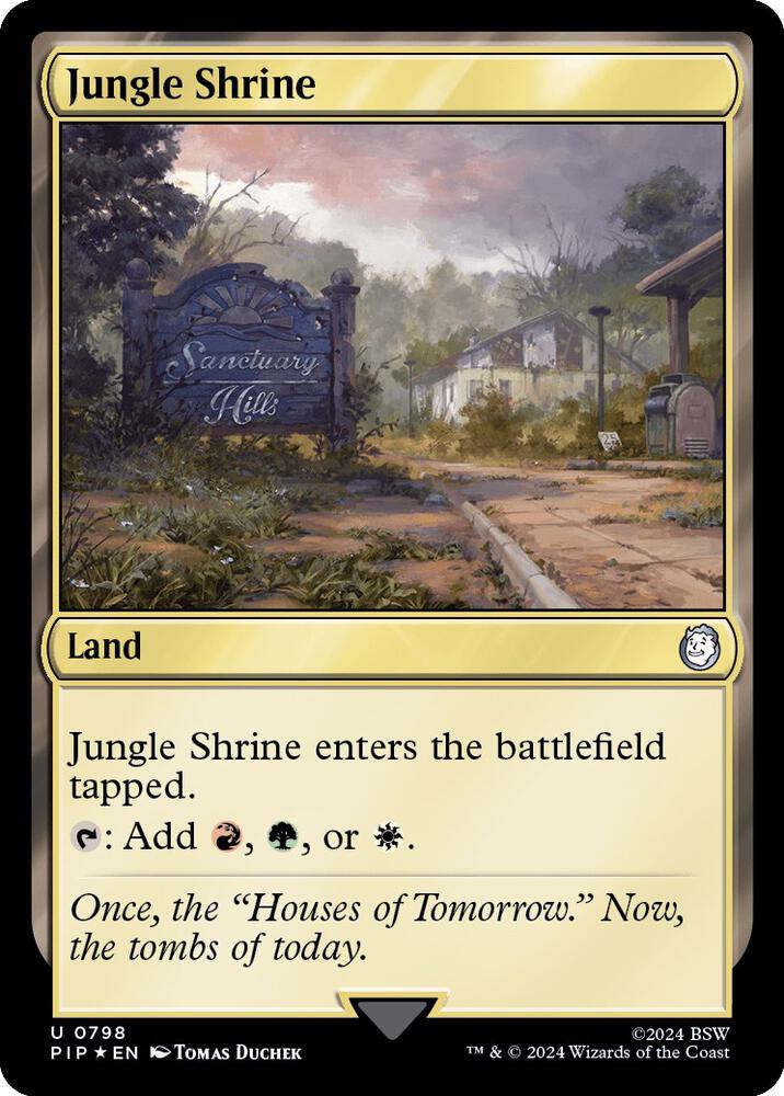 Jungle Shrine (Surge Foil) card image