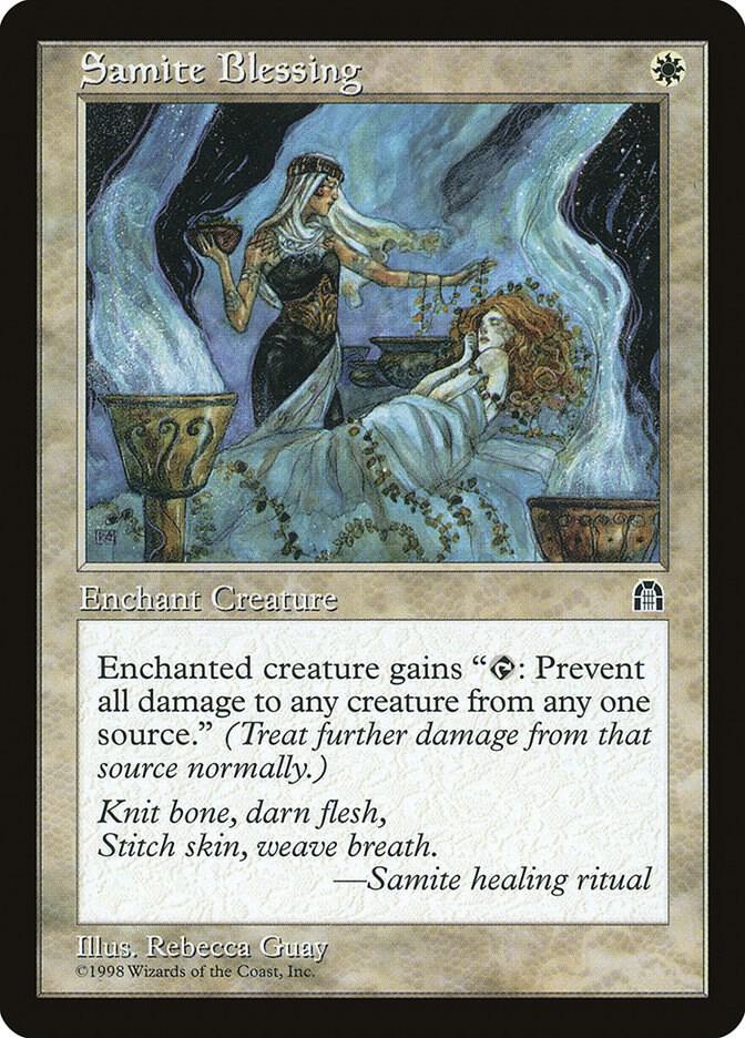 Samite Blessing card image
