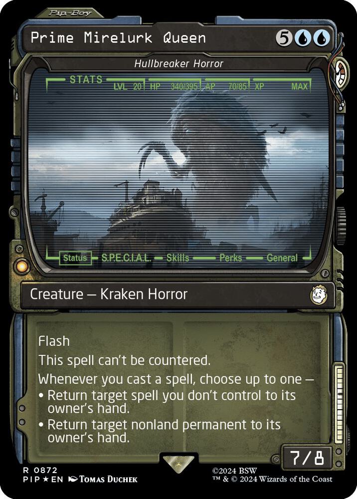 Prime Mirelurk Queen - Hullbreaker Horror (Showcase) (Surge Foil) card image