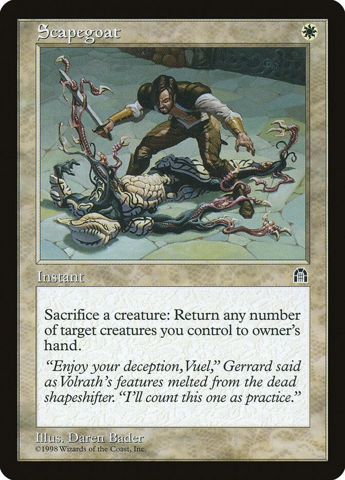 Scapegoat card image