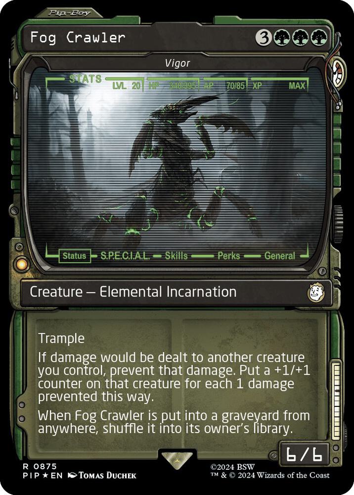 Fog Crawler - Vigor (Showcase) (Surge Foil) card image