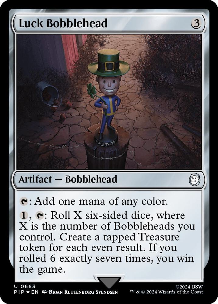 Luck Bobblehead (Surge Foil) card image
