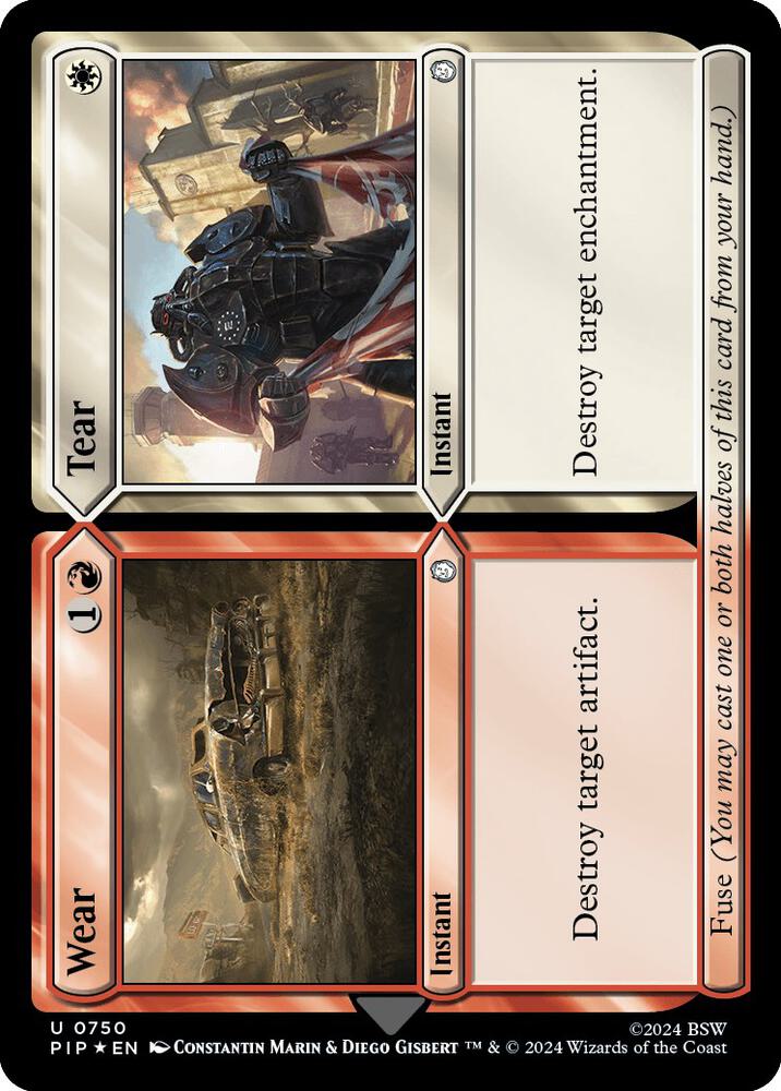 Wear // Tear (Surge Foil) card image