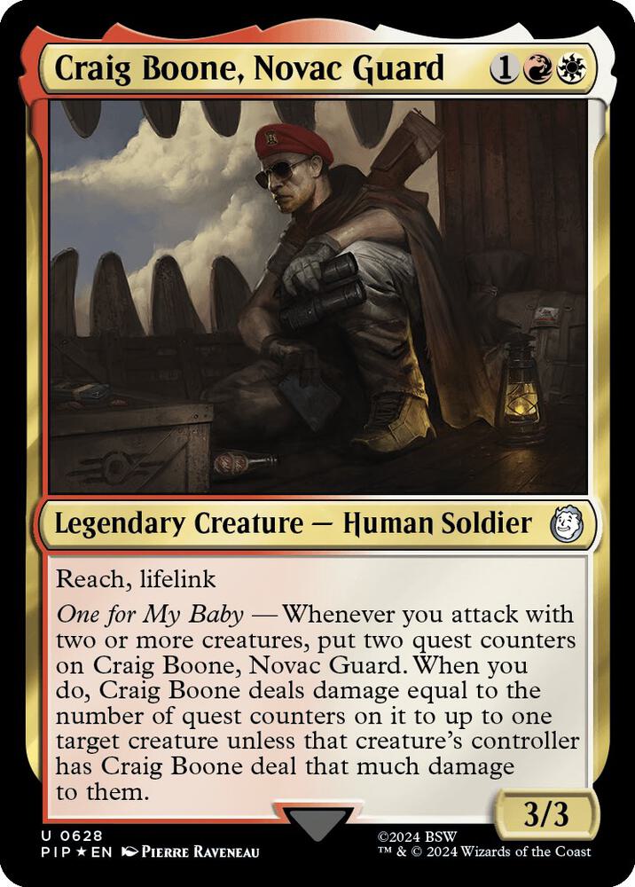 Craig Boone, Novac Guard (Surge Foil) card image