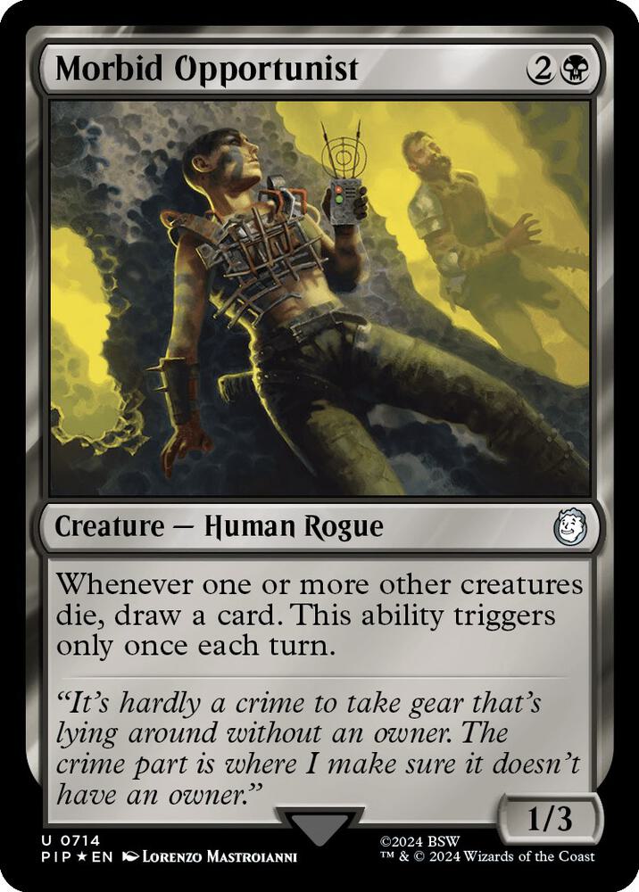 Morbid Opportunist (Surge Foil) card image