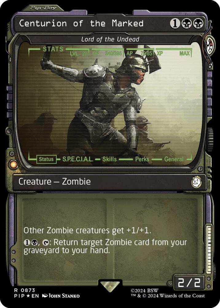 Centurion of the Marked - Lord of the Undead (Showcase) (Surge Foil) card image