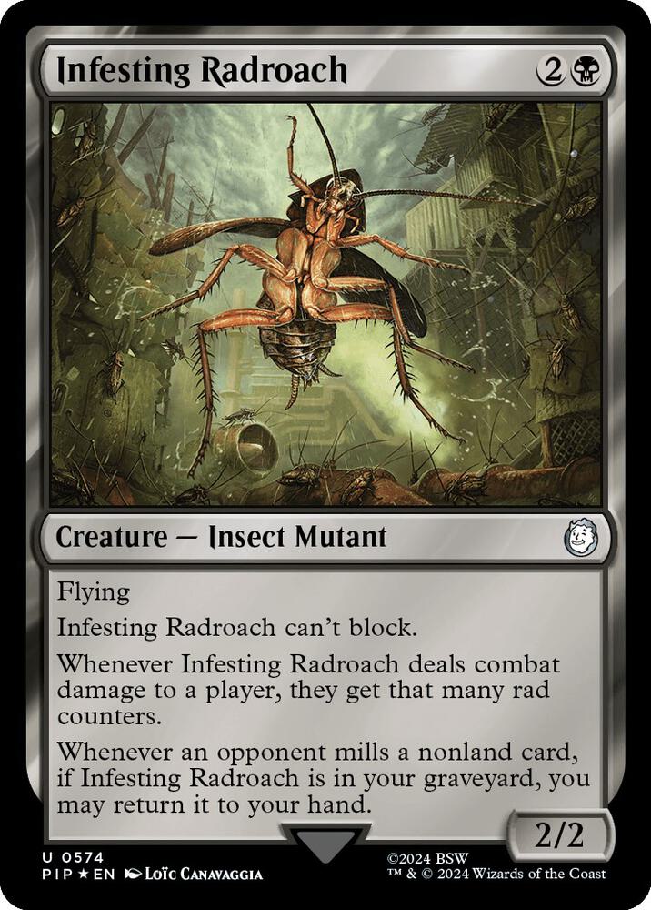 Infesting Radroach (Surge Foil) card image