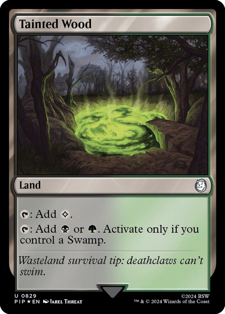 Tainted Wood (Surge Foil) card image