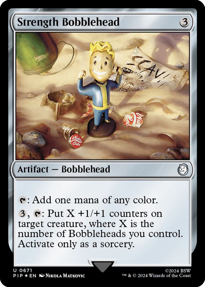 Strength Bobblehead (Surge Foil) card image