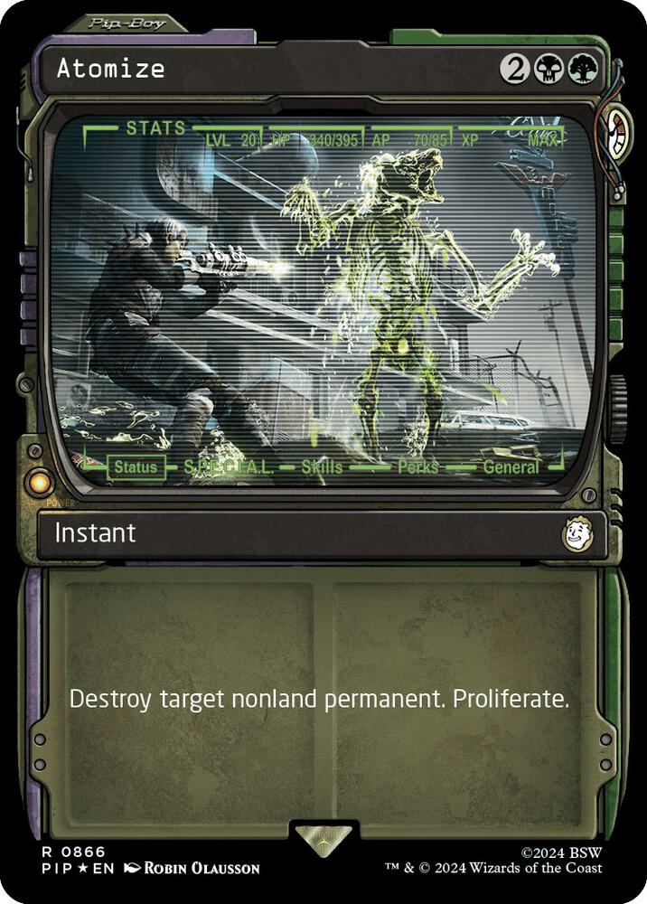 Atomize (Showcase) (Surge Foil) card image